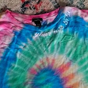 Rainbow Tye dye shirt
